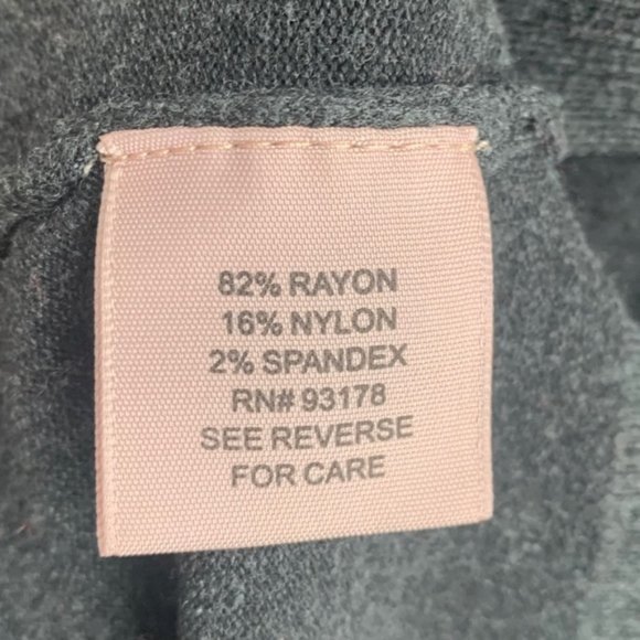 Philosophy Dark Gray Quarter Sleeve Sweater - Picture 6 of 8